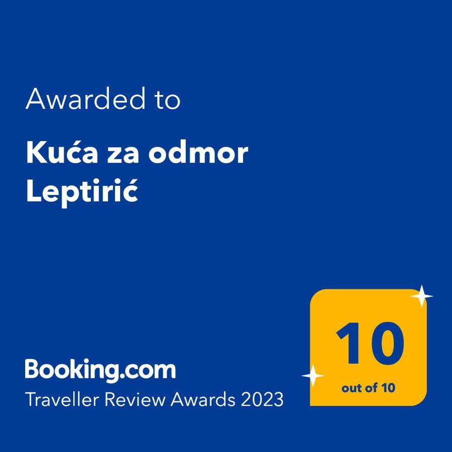 Villa Kuca Za Odmor Leptiric Pisak Exterior foto